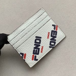 replica fendi card holder white