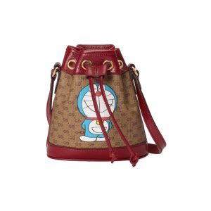 doraemon x gucci shoulder backpack