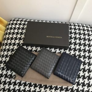 replica bottega veneta intrecciato bi fold wallet