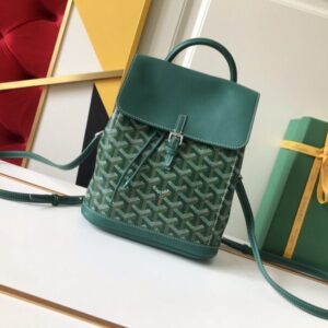 replica goyard alpi mini backpack green