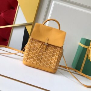 replica goyard alpi mini backpack yellow