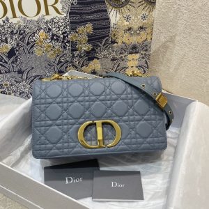 replica dior caro bag blue
