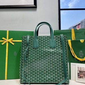 replica goyard voltaire dark green