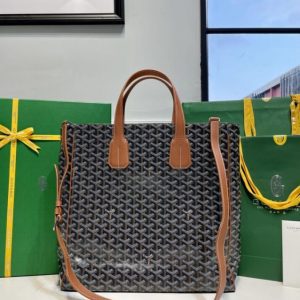 replica goyard voltaire dark brown