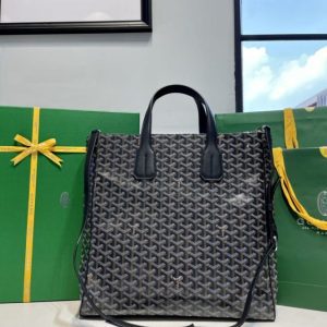 replica goyard voltaire dark black