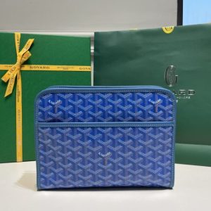 replica goyard jouvence toiletry bag blue