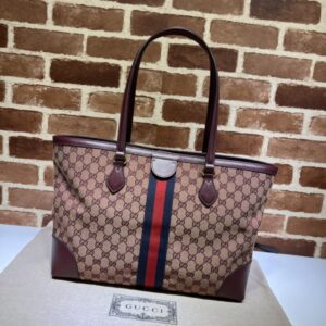 replica gucci ophidia medium tote red