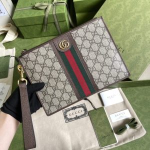 replica gucci ophidia web clutch