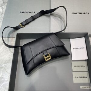 replica balenciaga hourglass mini black