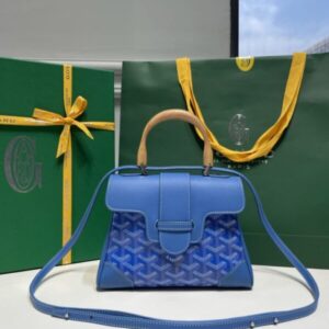 replica goyard saigon souple mini blue