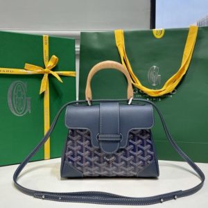 replica goyard saigon souple mini dark blue
