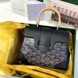 replica goyard saigon souple mini black