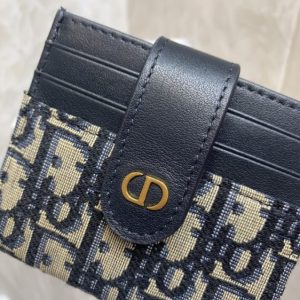 replica dior card holder man beige