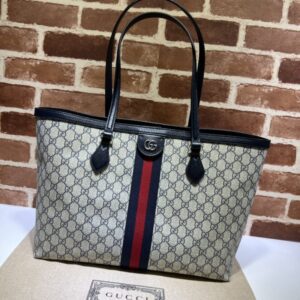 replica gucci ophidia medium tote black