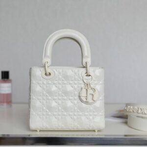 replica lady dior ultramatte white grid abc