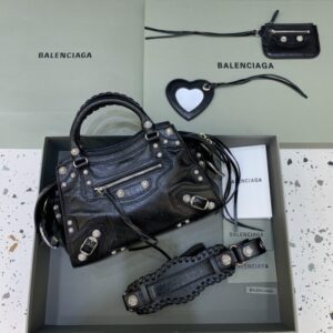 replica balenciaga le city black diamond