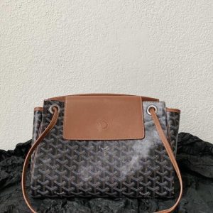 replica goyard rouette souple brown