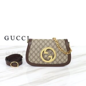 replica gucci blondie canvas brown