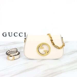 replica gucci blondie leather white