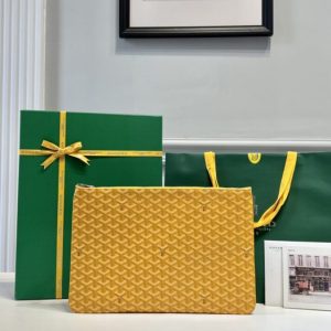 replica goyard senat mm yellow