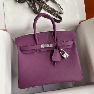 replica hermes birkin epsom anemone purple