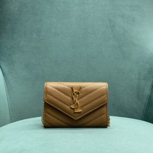 replica yves saint laurent chain wallet