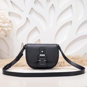 replica dior mini gallop bag with strap black