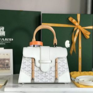 replica goyard sigon pm white