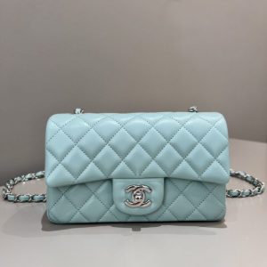 replica chanel classic flap 20cm tiffany