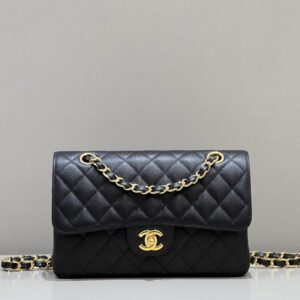 replica chanel classic flap 23cm black caviar