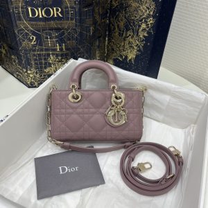 replica dior lady d joy mini bag purple