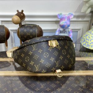 replica louis vuitton bumbag waist brown canvas