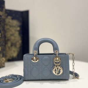 replica dior lady d joy mini bag blue