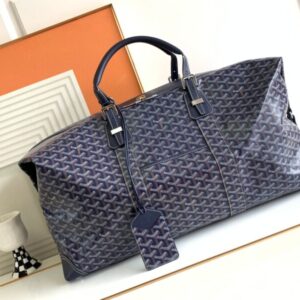 replica goyard bowling 55 bag dark blue