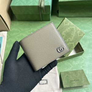replica gucci marmont wallet grey