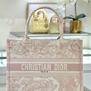 replica dior tote book pink tiger
