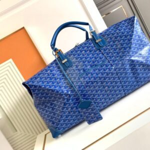 replica goyard bowling 55 bag blue
