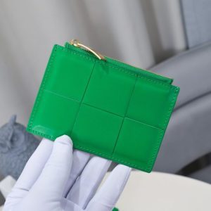 replica bottega veneta large zipper card holder
