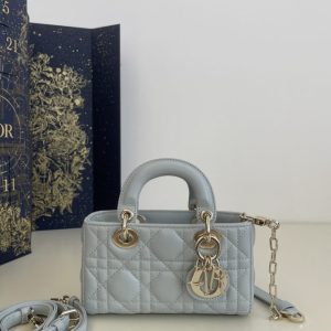 replica dior lady d joy mini bag sky blue