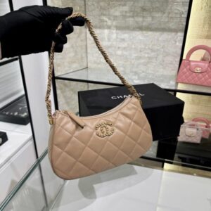 replica chanel 23k large caramel