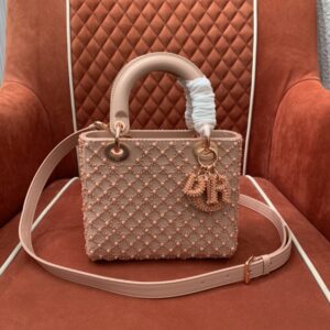 replica lady dior pink pearl
