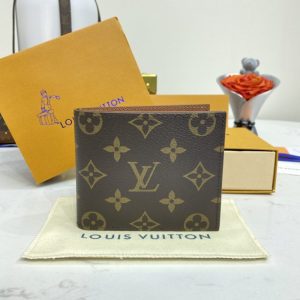 replica louis vuitton marco wallet brown