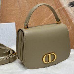 replica dior 30 montaigne avenue top handle brown