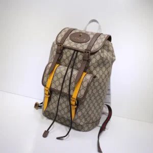 replica gucci gg supreme leather backpack