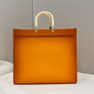 replica fendi peekaboo tote orange