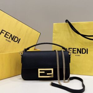 replica fendi baguette small black