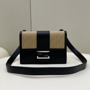 replica fendi baguette pouch black