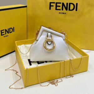 replica fendi first mini white