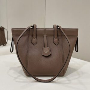 replica fendi origami small brown