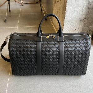 replica bottega veneta travel bag black